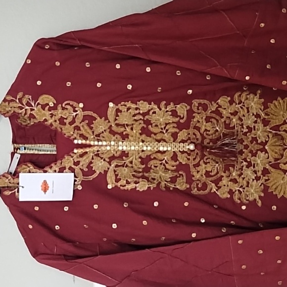 Indian Pakistani women's 3pc suit - Picture 2 of 14